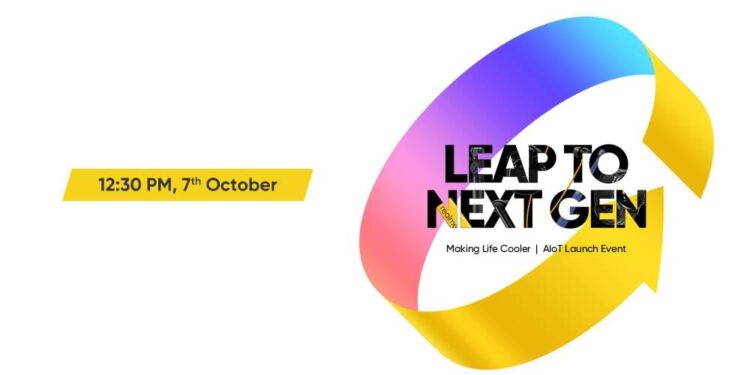 Realme AIoT devices coming on October 7th