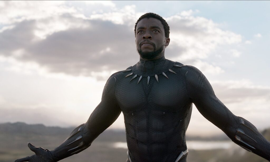 Chadwick Boseman as Black Panther