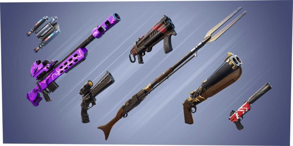 fornite new weapons