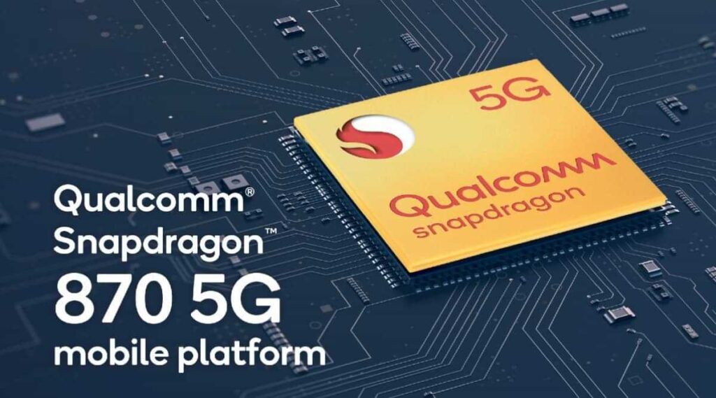 Qualcomm launches Snapdragon 870 as an improvement to Snapdragon 865