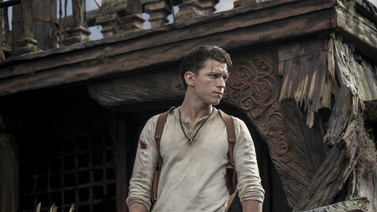 Tom Holland in Uncharted