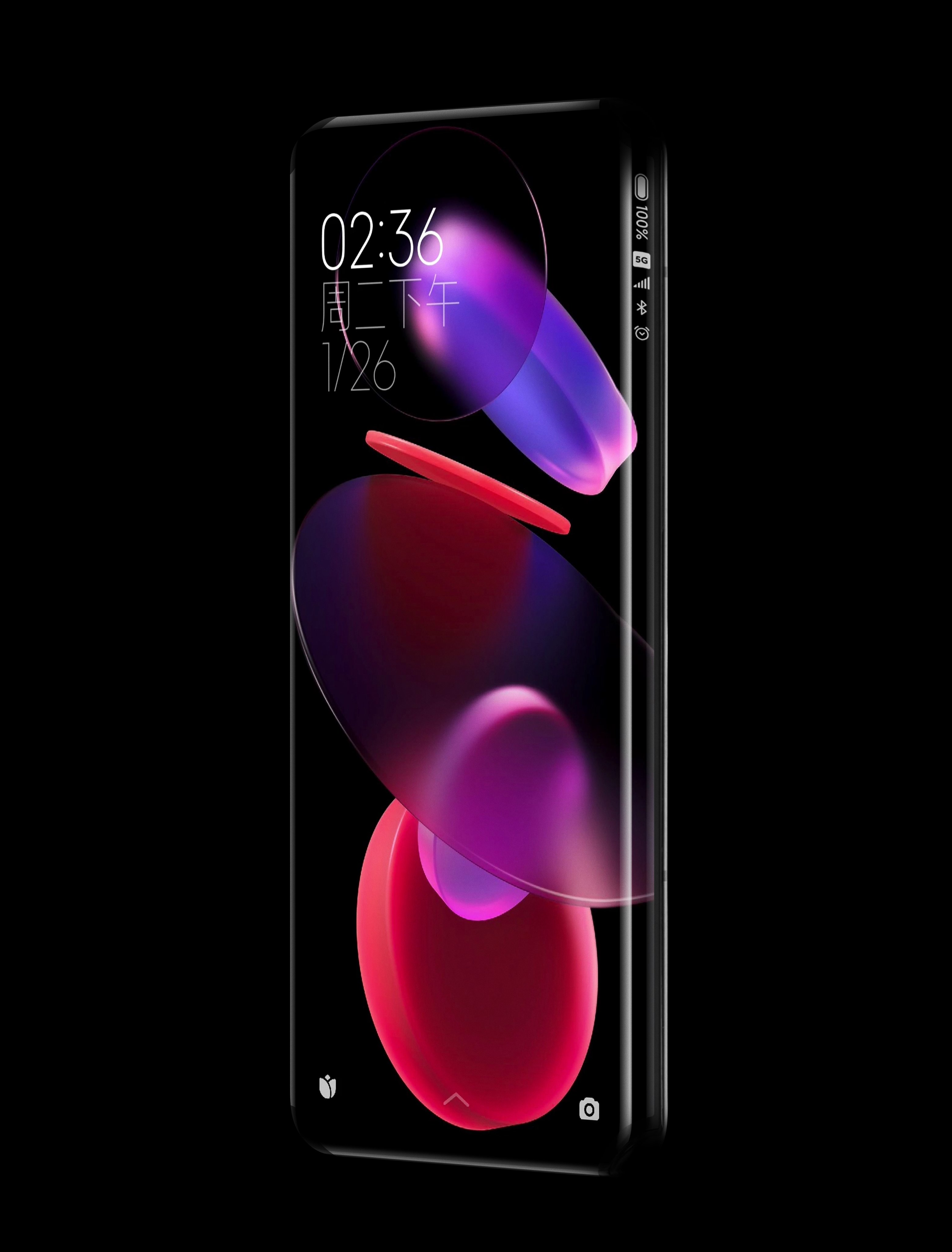 Xiaomi unveiled a Quad-Curved Waterfall Display Concept Phone