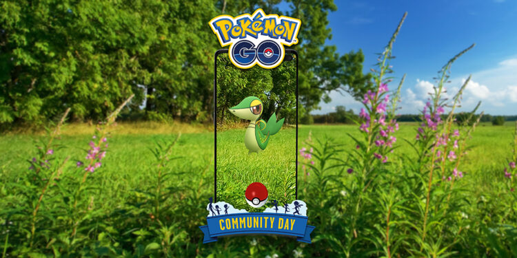 Pokémon GO April Community Day Features Snivy
