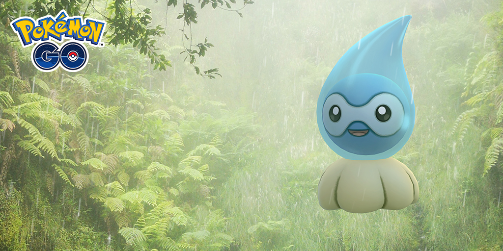 Pokémon GO Weather Week event - Rain Form Castform