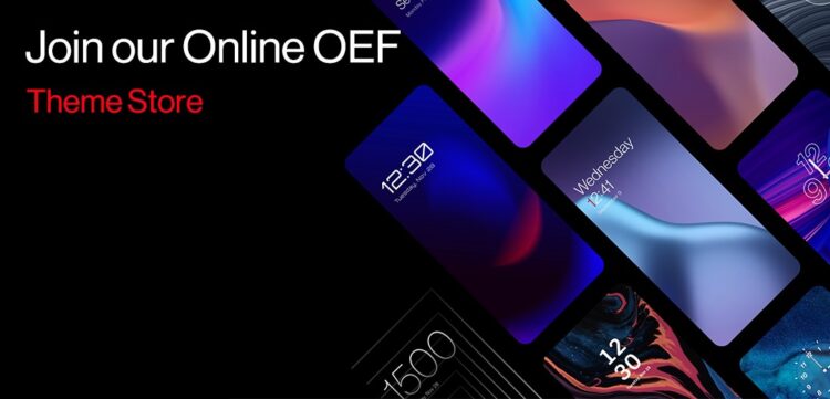 OnePlus Theme Store with OxygenOS 12