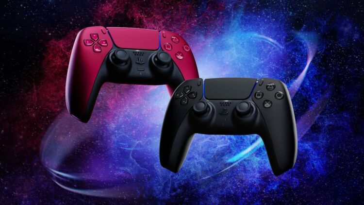 PS5 DualSense Controllers in new Black and Red colors