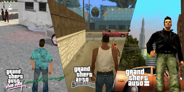 GTA 3, San Andreas, and Vice City are getting their remastered versions