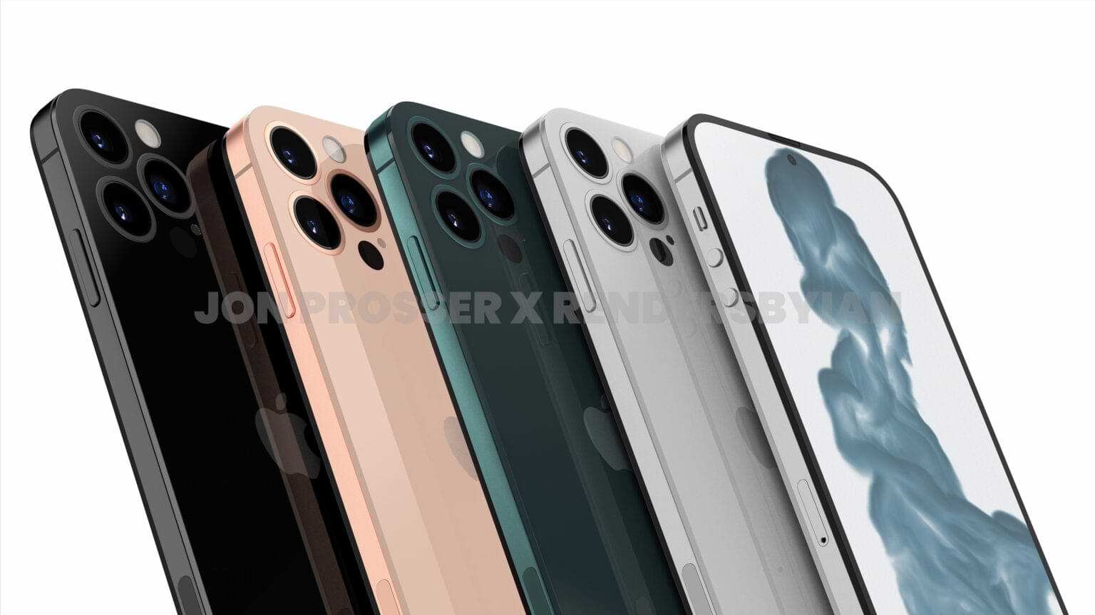 iPhone 14 leaked design render