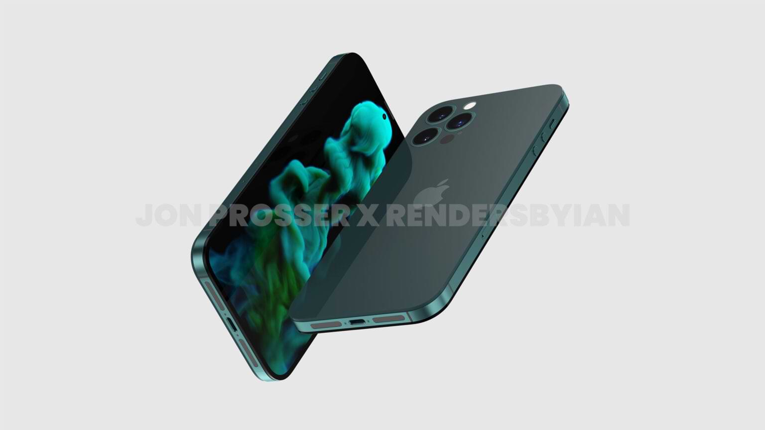 iPhone 14 leaked design render