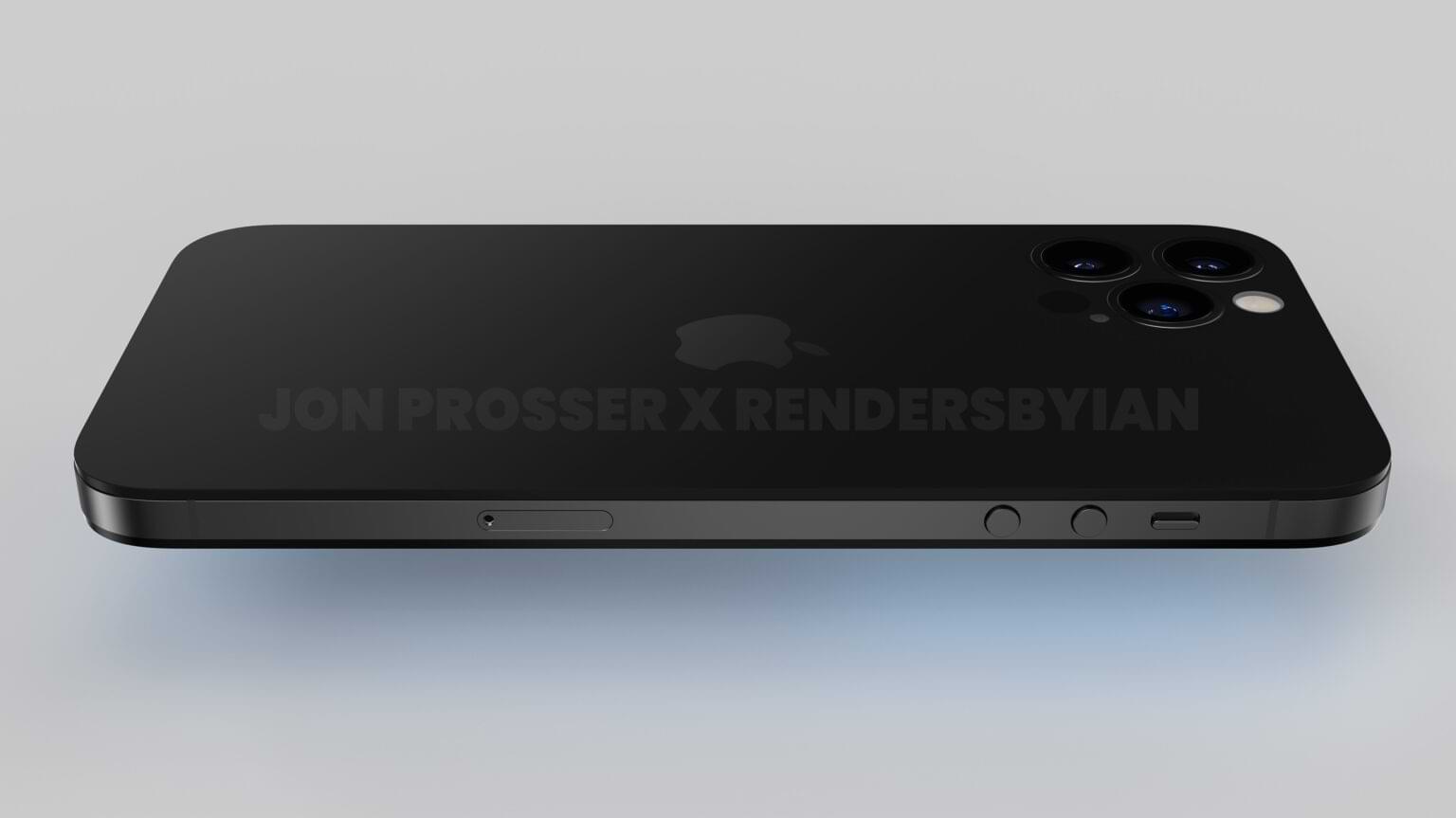 iPhone 14 leaked design render