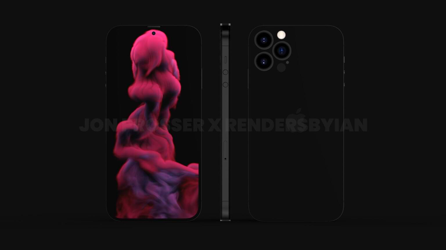 iPhone 14 leaked design render