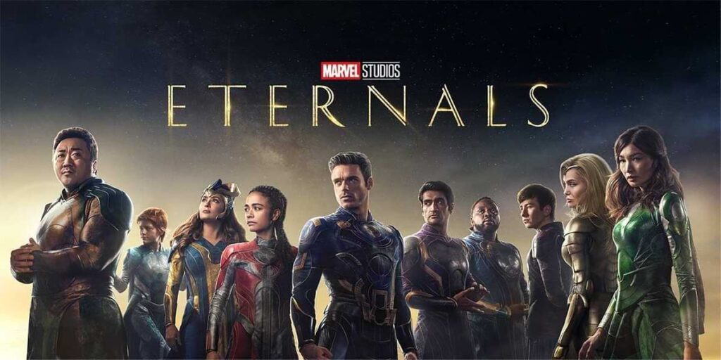 eternals movie poster