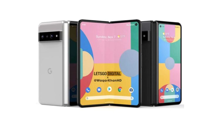 Google Pixel Fold Render