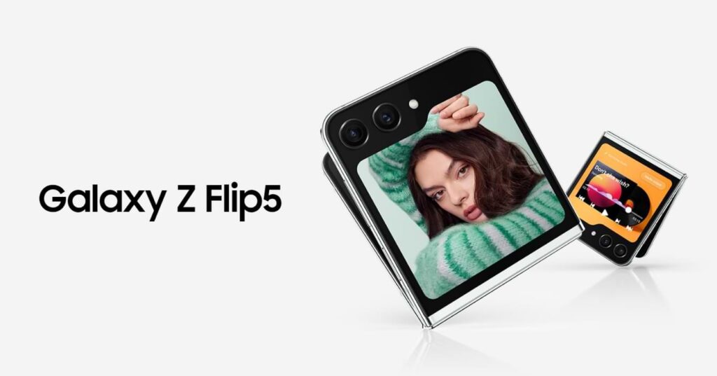 Samsung Galaxy Z Flip 5 announced in Galaxy Unpacked 2023.